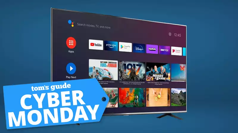 This 75-inch TCL4K TV's契約499 deal is a Cyber Monday miracle