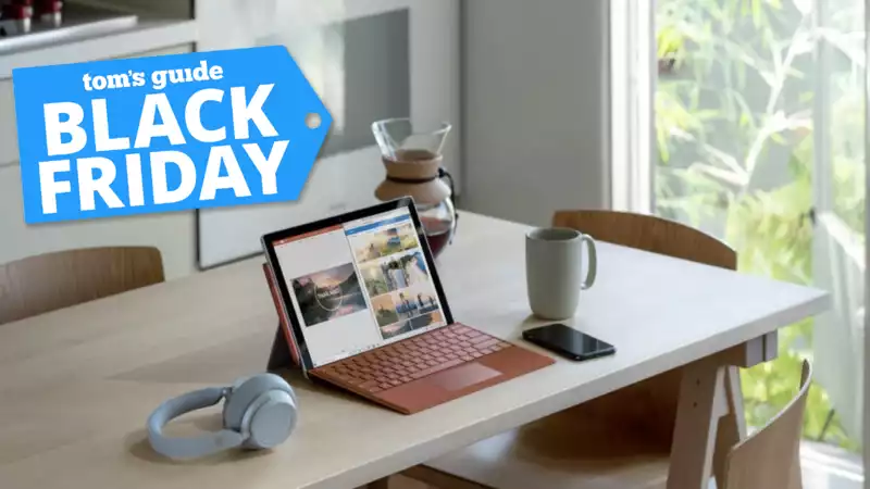 Build your own Black Friday Surface Pro7 bundle with cover and free sleeves and start with just 5 599