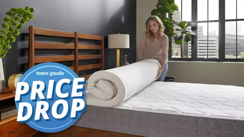 hurry up! Our favorite Tempur Pedic Mattress Topper is now 40% off