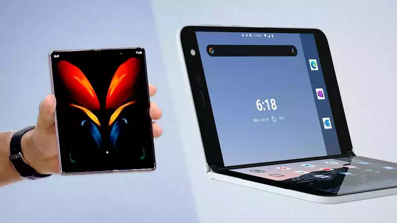 Microsoft Surface Duo vs.Samsung Galaxy Z Fold2: Which folding will win?