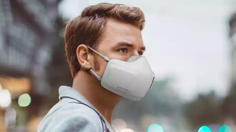 LG has just launched a wearable air purifier - forget face masks