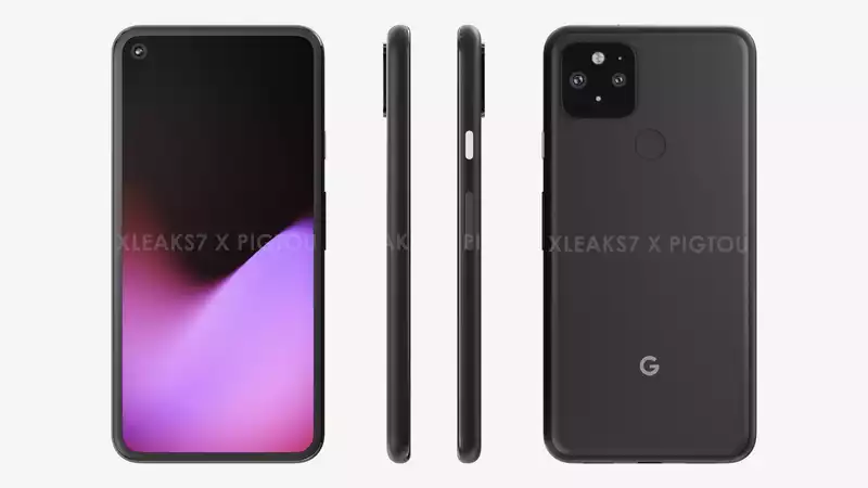 Google Pixel5 Images reveal a radical New direction