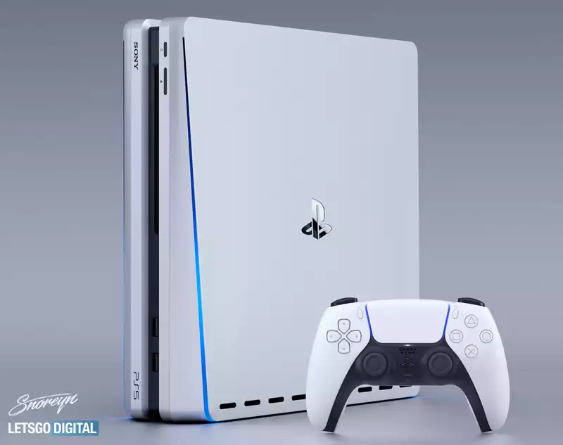 The design of this PS5 is surprisingly different to suit DualSense