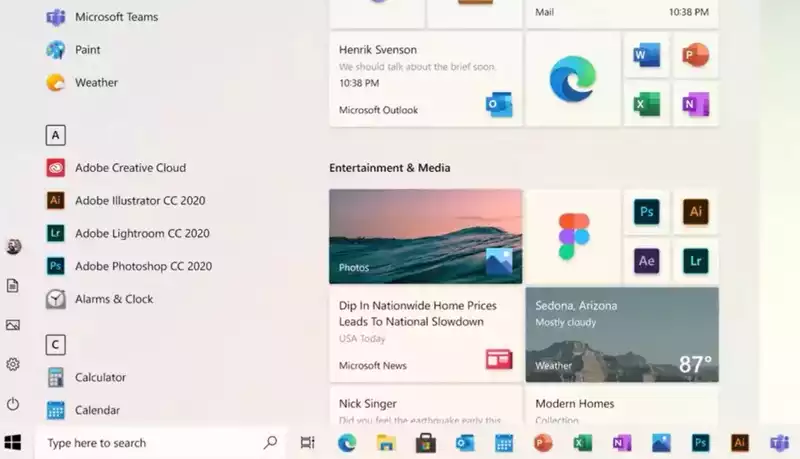 Windows10 Start Menu gets major redesign - and the Internet is not happy