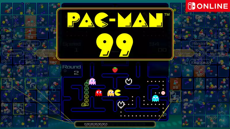 Pacman 99 is the new Battle Royale game for Nintendo Switch - and it's out today