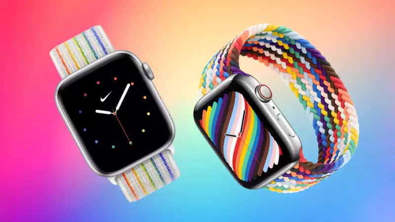 Apple Watch Gets a New Pride-themed Band